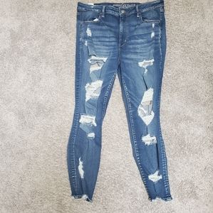 A.E. distressed jeans
